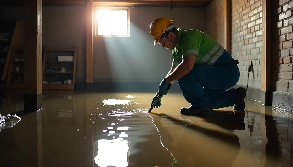 Professional water damage restoration services in Hampshire, TN